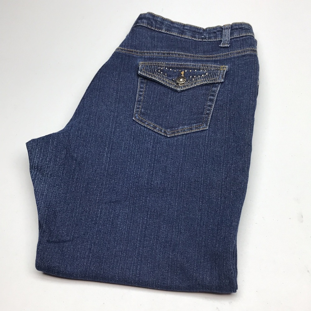 VINTAGE COS JEANS SIZE 12P STRAIGHT CUT  ⭐️